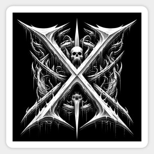 Death Metal Music - Heavy Metal Headbanger Metalheads Sticker